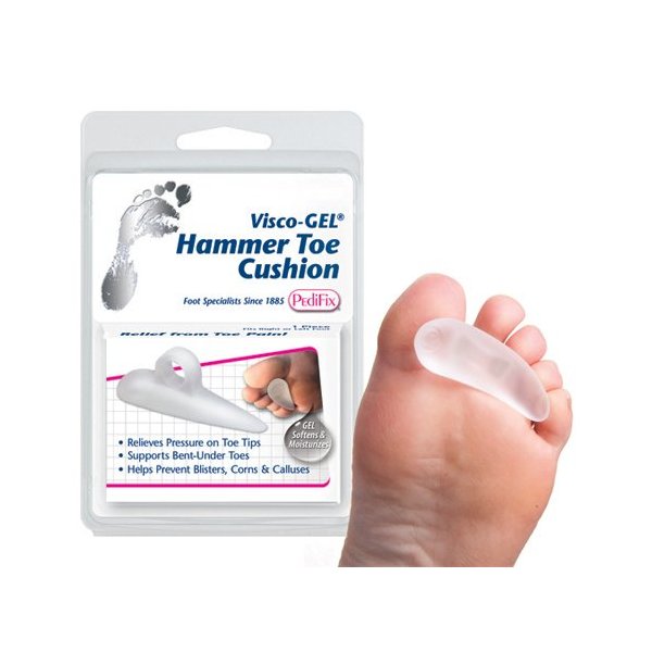 Hammer Toe Cushion Visco-Gel Medium Left