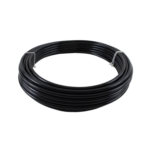 Mytee Products 1/2" OD x 50' Black SAE J844 Nylon Air Brake Tubing DOT Approved | Pneumatic Nylon Air Line Hose for Air Brake System