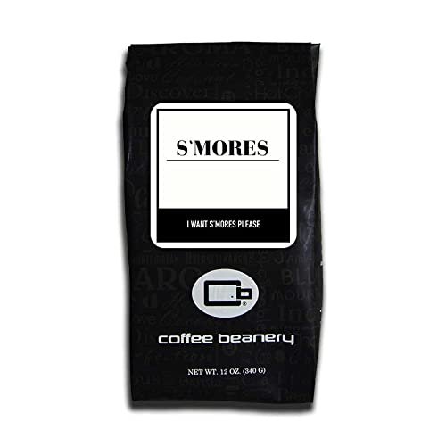 Chocolate Marshmallow Coffee by Coffee Beanery | 12oz Flavored Coffee Ground Medium Roast Coffee | 100% Specialty Arabica Coffee Ground | Gourmet Coffee | Flavored Very Fine Ground Coffee Medium Roast