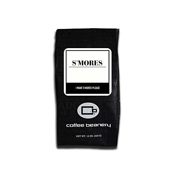 Chocolate Marshmallow Coffee by Coffee Beanery | 12oz Flavored Coffee Ground Medium Roast Coffee | 100% Specialty Arabica Coffee Ground | Gourmet Coffee | Flavored Very Fine Ground Coffee Medium Roast