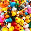 Assorted Rubber Duckies for Kids and Toddlers Cute Duck Bath Tub Pool Toys in Multiple Characters, Fun Carnival, Bath Birthday Gifts Baby Showers Classroom Incentives and Summer Beach, 2" (10-Pack)