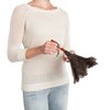 Redecker South African Ostrich Feather Duster, 11-3/4-Inches, Set of 2
