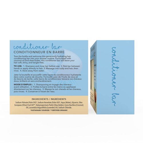 OLIVIA CARE All-Natural Shampoo Bar and Conditioner Bar Repair your hair with this moisturizing bar (Shea butter Conditioner Bar)