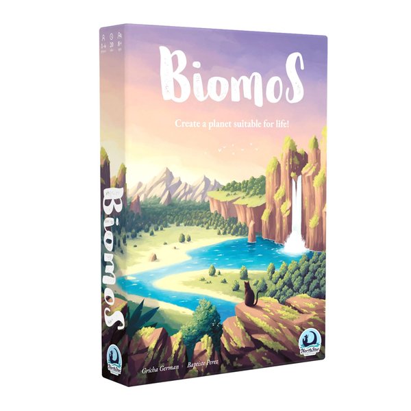 Northstar Game Studio Biomos Board Game | Easy to Learn Strategy Game for Adults, Kids, Families or Solo | Create Planets Filled with Life | 1-4 Players - 20 mins - Age 8+