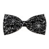 Halloween Hair Bow Collection (Alligator Clip, Metallic Spider Web/Black)