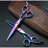 Professional Razor Blades Barbe Right Handed Hair Cutting Scissor - 5.5 inch Japanese 440C Stainless Steel Scissor