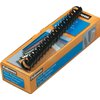 Fellowes Plastic Comb Bindings, 1 Inch, 200-Sheet Capacity, Black, 10 per Pack (52383)