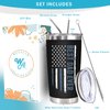 WECACYD Stainless Steel Dad Tumbler, 20oz Old Lives Matter, Leak Proof Insulated Travel Mug, Best Dad Ever Gift for Father's Day, Birthday, Christmas