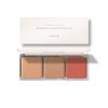 AMIIR Bronzer Powder Matte Contour Palette, 3-in-1 Highlighter Makeup Blush for Cheeks, Vegan and Cruelty Free, Forever Sun Kissed