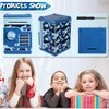 Yoego Kids Money Bank, Electronic Piggy Banks, Great Gift Toy for Kids Children, Auto Scroll Paper Money Saving Box Password Coin Bank,Perfect Toy Gifts for Boys Girls (Blue Camo)