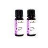 Premium Organic Lavender Essential Oil | Pack of 2-10ML | Imported from France - 100% Pure | Undiluted Therapeutic Grade | Aromatherapy | Perfect for Diffusers | Lavandula Officinalis