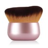 PESIAKOME Extra Large Makeup Brush & Self Tanning Brush For Self Tanner，For Foundation，Arms And Legs makeup&Bronzer Blend, Body Makeup,Face&Back Makeup - Easy Use, Wet/Dry Use- Pink Rose Gold