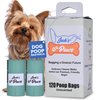 Jack's Paws Premium Strength Poop Bags for Dogs - Extra Thick, Unscented for Quick & Easy Cleanup - Leak-Proof, Fits Our Dispenser - Ideal for All Breeds - Disposable Dog Waste Bags 8 Rolls, 120 bags