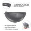 Shampoo Bowl Neck Rest,Durable Soft Silicone Vertical Shampoo Neck Rest Cushion Pillow for Salon Hair Wash Sink,Bathtub Pillow