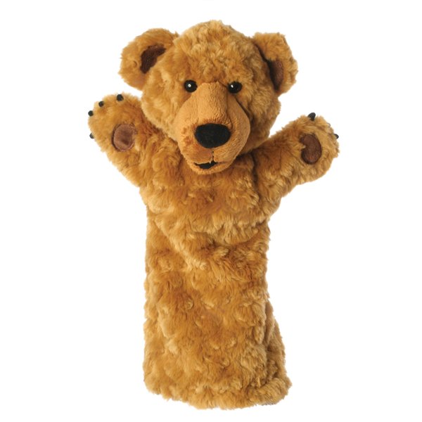 The Puppet Company Long-Sleeves Bear Hand Puppet, 15 inches