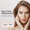 Icona Lashes False Eyelashes Pack - Fake Eyelashes Extensions - Soft, Fluffy Falsies with Tapered Ends & Professional-Grade Band - Handmade, Vegan, Reusable - Natural Black - Love Story