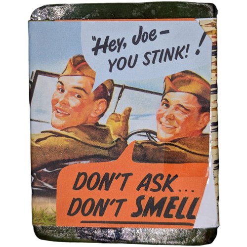 Filthy Soldier all natural glycerin BAR SOAP Sandalwood Pine Rosemary Cedar