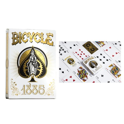 Bicycle Collector's Edition: 6-Deck Bundle Showcasing Odyssey, 1885, Jubilee, Hidden, Aureo Green, and Aureo Black Playing Cards