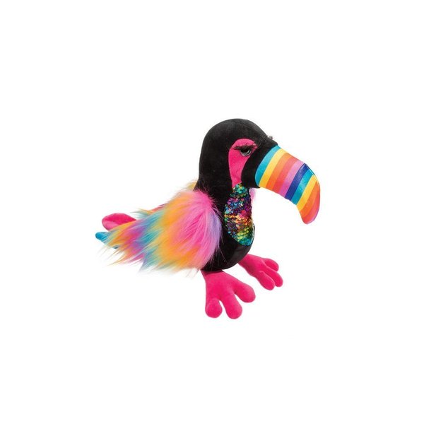 Douglas Roxanne Black Toucan Fuzzle Plush Stuffed Animal