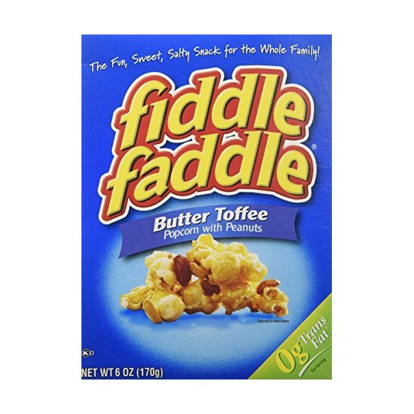 Fiddle Faddle - Butter Toffee with Peanuts - 2 boxes by Fiddle Faddle