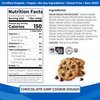 Orgain Organic Vegan Protein Bars, Chocolate Chip Cookie Dough - 10g Plant Based Protein, Gluten Free Snack Bar, Low Sugar, Dairy Free, Soy Free, Lactose Free, Non GMO, 1.41 Oz (12 Count)