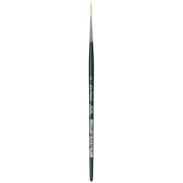 da Vinci Nova Series 1270 Lettering/Liner Brush, Lettering/Liner Medium Pointed Synthetic, Size 2
