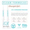 Cali White Teeth Whitening Strip Kit with LED Light + Batteries - Organic Peroxide Teeth Whitening Gel - Set of White Strips for Teeth Whitening - 2x5ml Syringes, Thermoform Whitening Kit Trays & Case