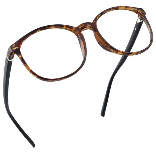 LifeArt Blue Light Blocking Glasses, Anti Eyestrain, Computer Reading Glasses, Gaming Glasses, TV Glasses for Women Men, Anti Glare (Tortoise, 1.00 Magnification)