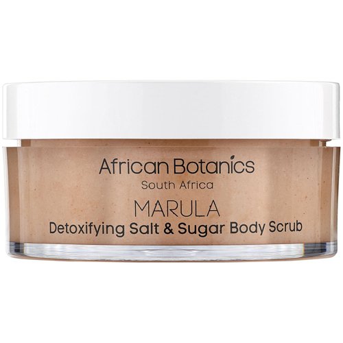African Botanics Marula Detoxifying Salt & Sugar Body Scrub