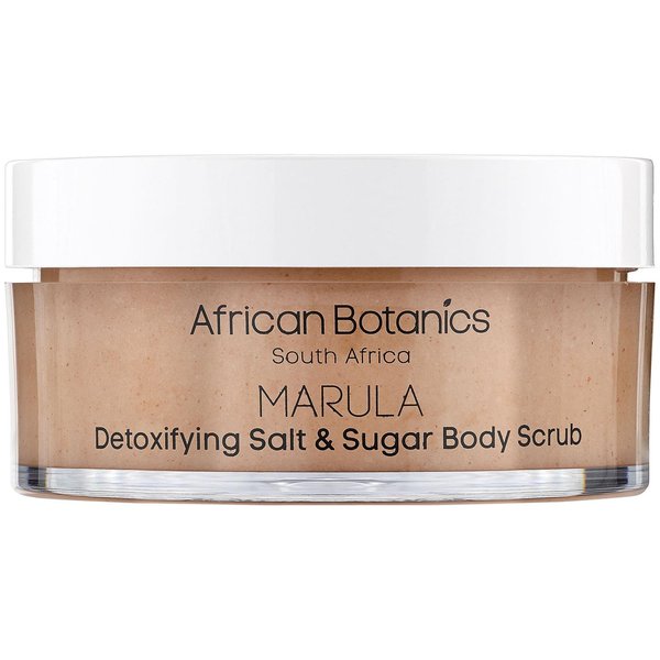 African Botanics Marula Detoxifying Salt & Sugar Body Scrub