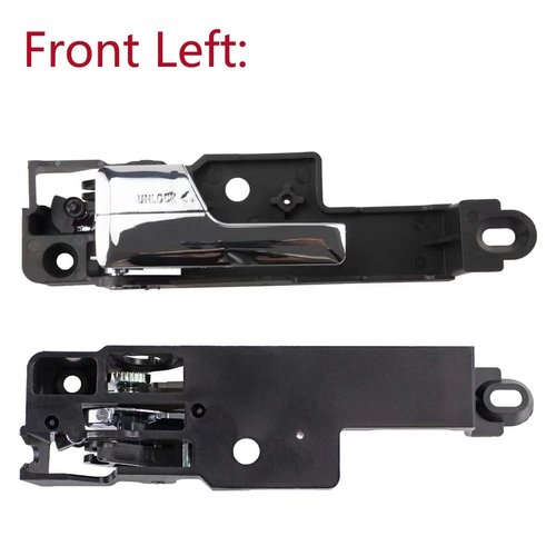 VYANYI Interior Door Handle (4PCS) Compatible with 2006-2012 Ford Fusion 2007-2012 Lincoln MKZ 2006 Lincoln Zephyr 2006-2011 Mercury Milan, for Front Rear Left Right Door