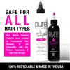 Pure Blends Tempted Pink Semi Permanent Direct Hair Dye Pigment | Stain With Vivid Tones | For Color Treated Hair | Keratin Infused & Cruelty Free | Sulfate, Sodium Chloride, PPD & Paraben Free