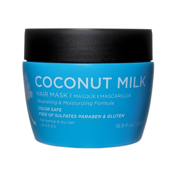 Luseta Coconut Milk Hair Mask 16.9 oz Hydrating Hair Treatment Repair & Restore Damaged Hair, Sulfate Free