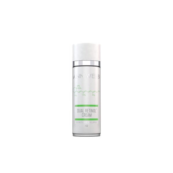 Ann Webb Dual Retinol Cream - All Natural Night Moisturizer w/Time Release Retinol Gentle & Powerful Exfoliator, Anti-Aging, Anti-Wrinkle, Smoothing Fine Lines & Brightening Night Cream 1oz