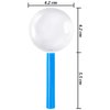 Elcoho 30 Pack Plastic Magnifying Glasses Colorful Magnifying Glasses Party Favors with a Storage Bag, 5 Colors
