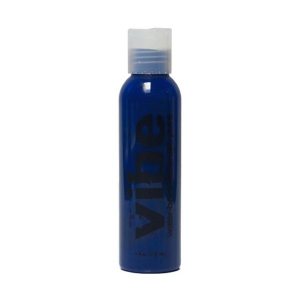 Vibe Standard Dark Blue Airbrush Face & Body Paint Makeup, 4 oz.