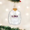 Old World Christmas Ornaments: LSU Hoodie Glass Blown Ornaments for Christmas Tree