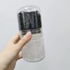 1500 Pcs Mini Hair Rubber Bands, Non-slip Rubber Hair Bands for Girls Hair Braids, Hair Elastic Hair Ties (Black and Clear)