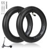 (2 Pack) 80/65-6 Inner Tube, 10x2.5 255x80 Replacement Inner Tubes, 10 Inch Thickened Pneumatic Tyres
