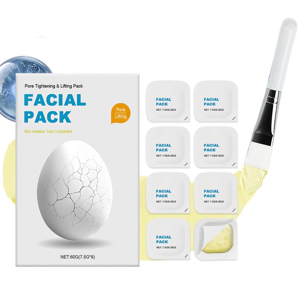 Baysea Zombie Facial Mask - Zombie Mask Skin Care, Zombie Wash Off Face Mask, Hydrating Skincare Face Mask For Smooth Skin Repair, Pore Tightening & Lifting Deep Cleansing Clay Mud Mask