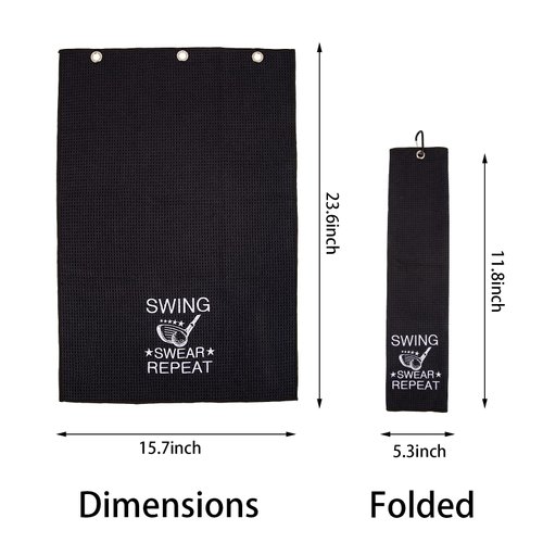 JYSILIYH Funny Golf Towel,Golf Towels for Men,Golf Towels for Golf Bags for Men,Golf Accessories for Men Funny,Funny Golf Gifts for Men Husband Boyfriend Dad,Golf Towel,Birthday for Golfers