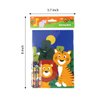 TINYMILLS Safari Zoo Animals Coloring Book for Kids with 12 Coloring Books and 48 Crayons Fun Jungle Book Animals Birthday Party Supplies Zoo Party Favor Bag Fillers
