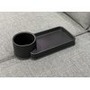 Sofa Anti-Spill Drink Holder Tray, Couch Seat Cushion Cup Beverage Holder for Cups, Bottles, Cans