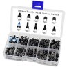 OCR 180Pcs Tactile Push Button Switch 10 Values 6x6mm Micro Momentary Tact Button Switches Assortment Kit