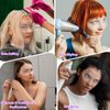 Piriuuo 50 Pcs Clear Shower Face Eye Shields, Disposal Shower Visor for Adults Eyelash Extensions Waterproof Shower Face Shields Makeup Protector Visors Shield for Hairspray Salon Eyelid Aftercare