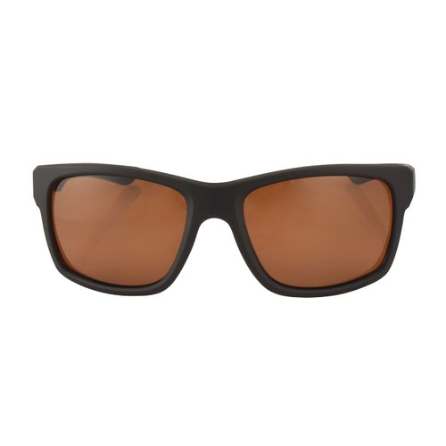 Filthy Anglers Tahoe Polarized Fishing Sunglasses for Men & Women Black Square Frame Brown Amber Polarized Lenses 100% UV