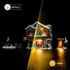 YEABRICKS LED Light for Lego-10325 Icons Alpine Lodge Building Blocks Model (Lego Set NOT Included)