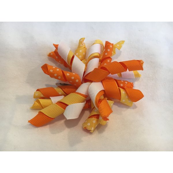 Korker Hair Bow, Fall Hair Bow, Halloween Hair Bow