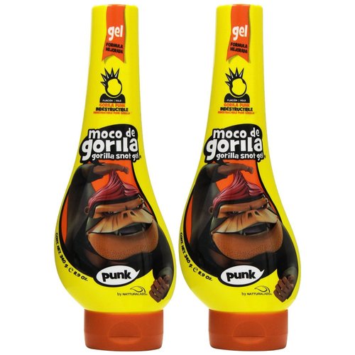 Moco de Gorila Estilo Punk Extreme Hold Gel, 11.9 Ounce (Pack of 2)
