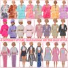 EuTengHao Winter Doll Clothing Set for 11.5 Inch Girl Dolls Includes Winter Fur Coat Nightwear Bathrobe Hat Dress Jacket Jeans Fashion Outfit for 30cm Girl Doll Play House Girls Gift